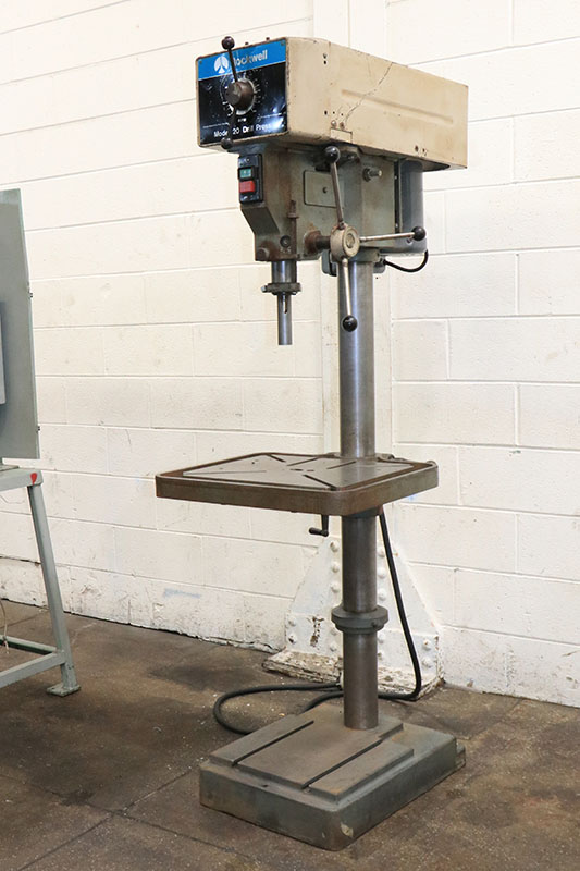 20'' Swing 1.5HP Spindle Rockwell 70-330 Model 20 DRILL PRESS (Ref No ...