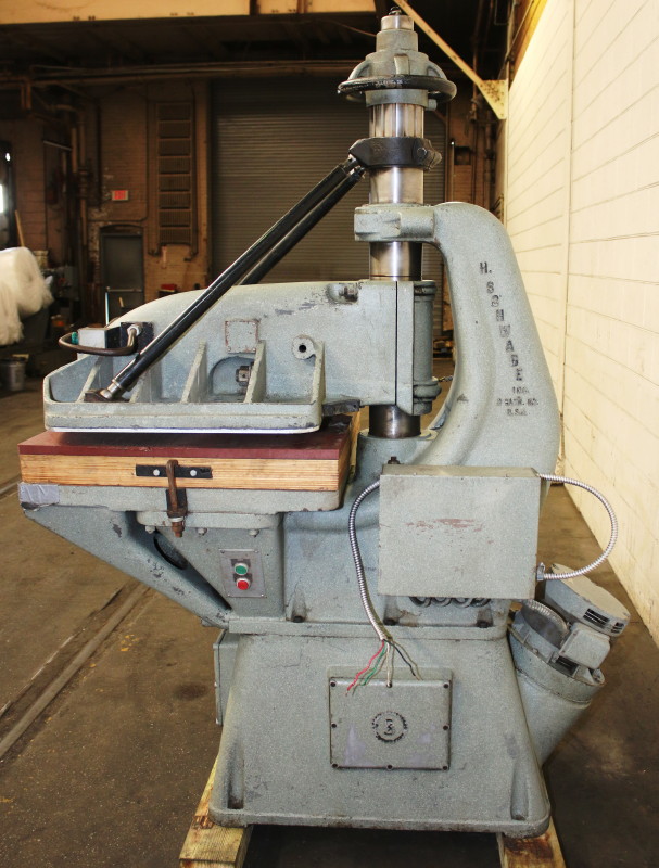 Machinery Values, Inc. - 25 Ton Herman-Schwabe DV CLICKER DIE CUTTING ...