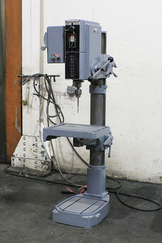 Machinery Values, Inc. - 24'' Swing 1.9HP Spindle Rockwell EFI-2 DRILL ...