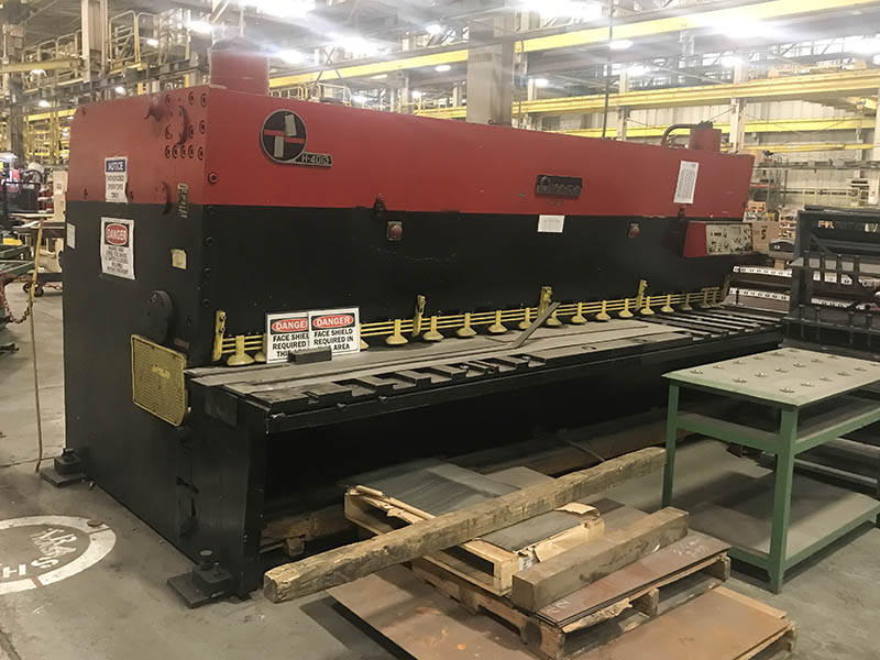 Machinery Values, Inc. - 0.5'' Cap. 157'' Width Amada H-4013 SHEAR ...