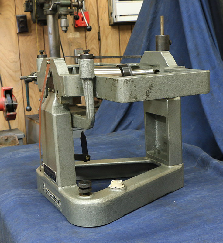 Okamoto BW-500, GRINDING WHEEL BALANCING STAND & ARBOR GRINDER ...