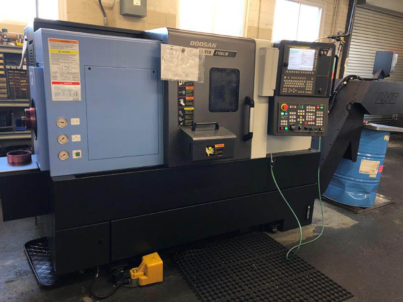 Machinery Values, Inc. - Doosan Lynx 2100LMB CNC LATHE, Fanuc i Series ...