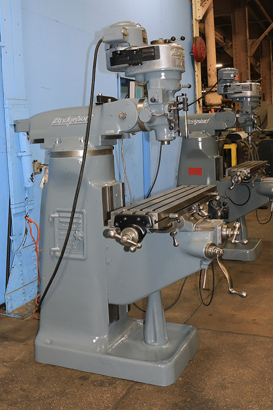 42'' Table 1HP Spindle Bridgeport J Head VERTICAL MILL (Ref No: 159683 ...