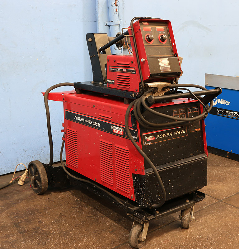 450 Amp Lincoln  Powerwave 455  Mig  ARC WELDER Ref No 