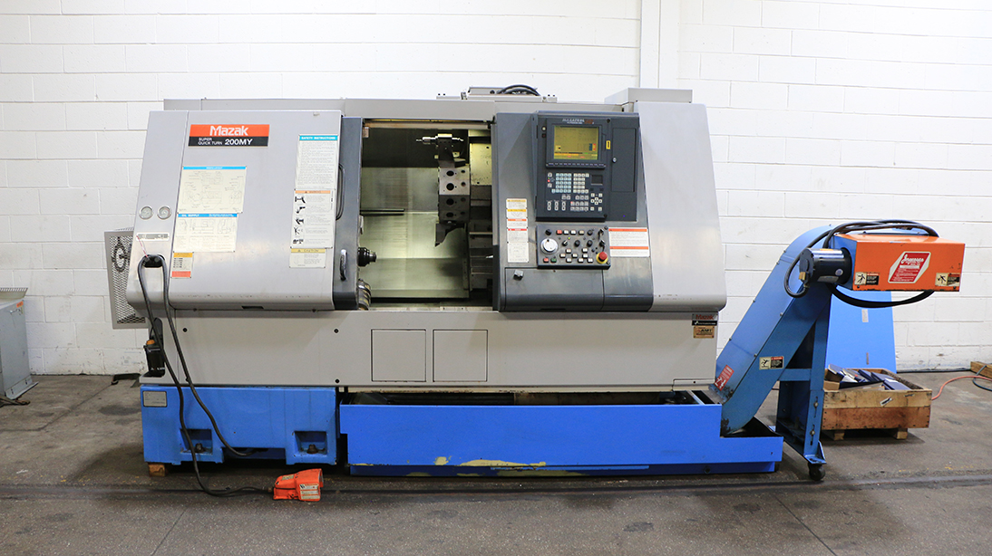 Mazak SQT-200MY CNC LATHE (Ref No: 159901) - Machinery Values