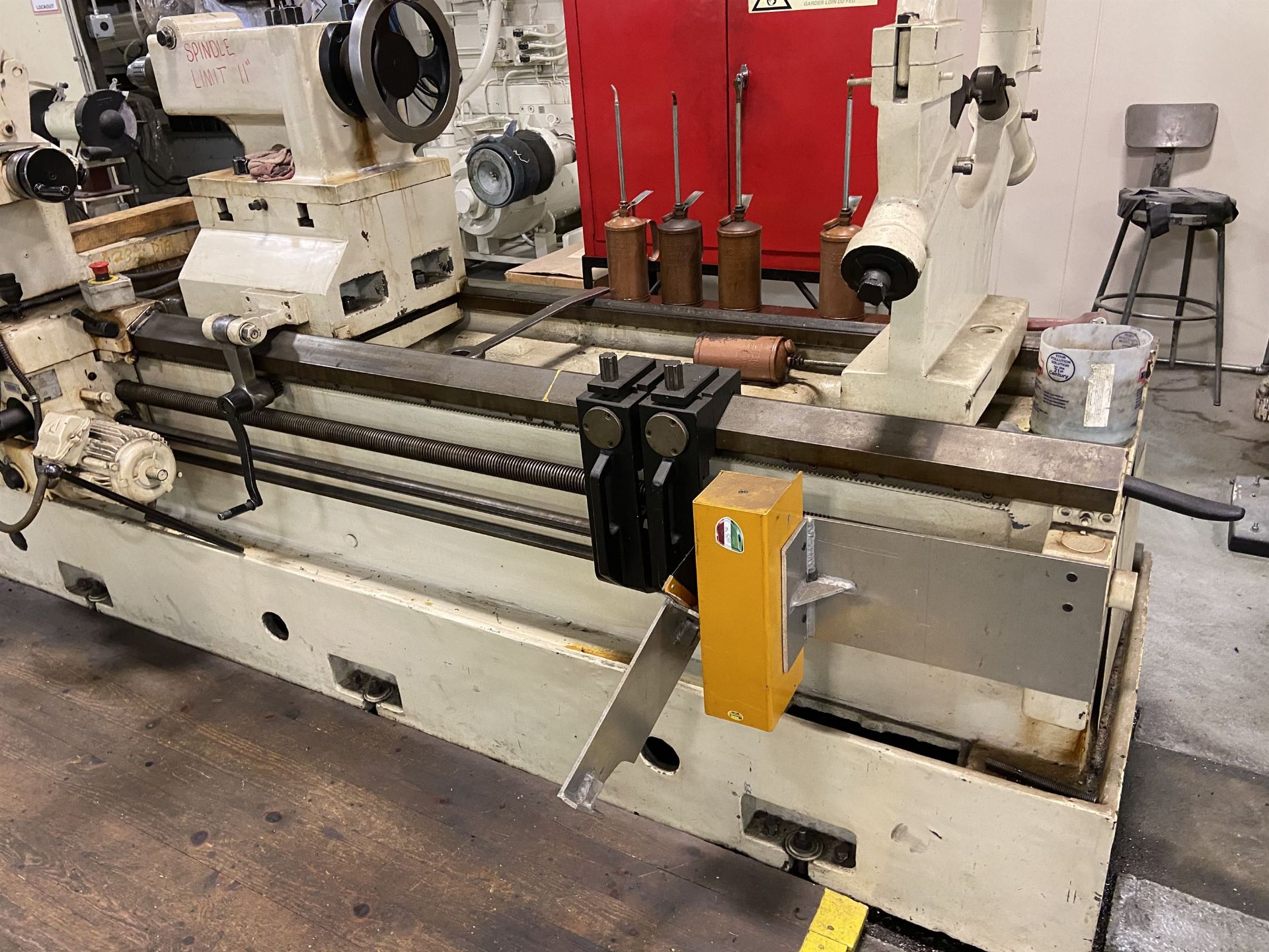 58'' Swing 208'' Centers Timemaster Gurutzpe SUPER-A ENGINE LATHE (Ref ...