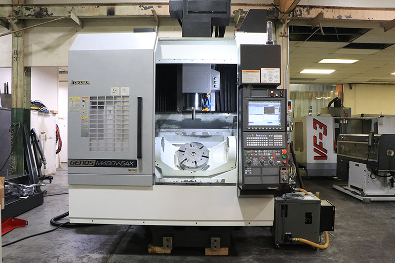 30'' X AXIS 18.11'' Y AXIS Okuma Genos 460-5AX UNIV 5-AXIS (Ref No ...